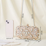 Handbag Studded Beaded Hand Dinner Bag