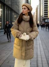 Long Pockets Keep Warm Cotton-padded Jacket