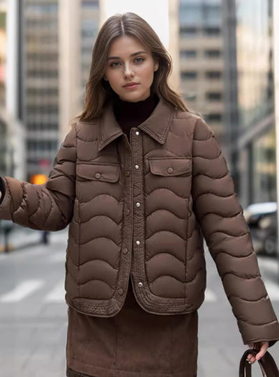 Short Cotton-padded Jacket Coat