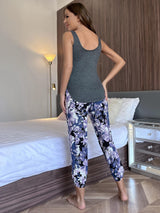 Sling Print Pajamas Home Suit