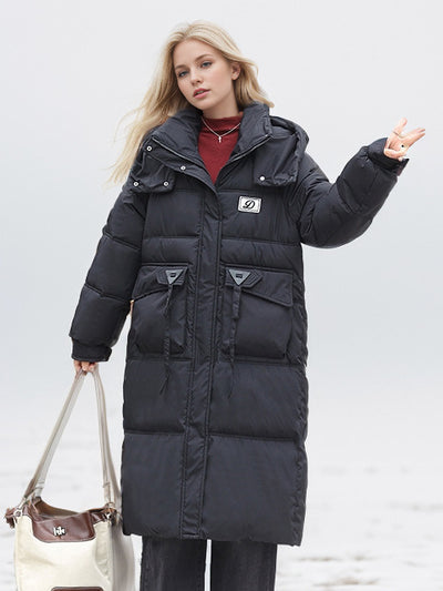 Medium and Long Over-the-knee Padded Jacket Coat