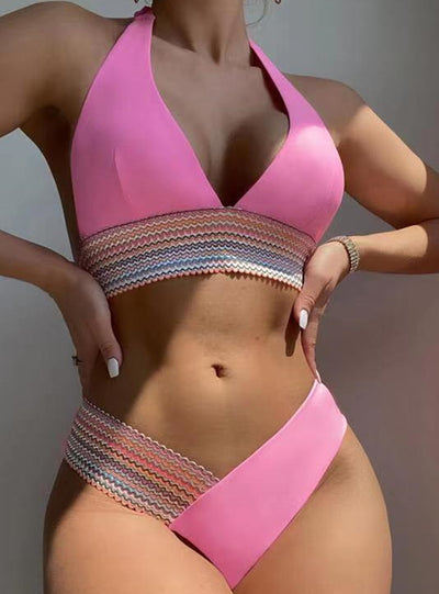 Fashion Sexy High Waist Bikini