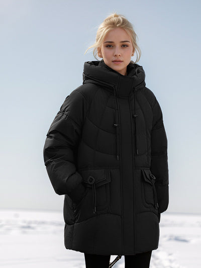 Short Warm and Cold-proof Cotton-padded Down Jacket