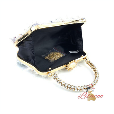 Dancing Butterfly Tassel Handbag Dinner Bag