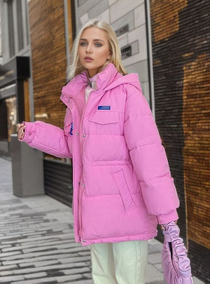 Winter Loose Hooded Padded Coat