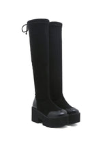 Round-headed Thick-soled Thick-heeled Knee Boots