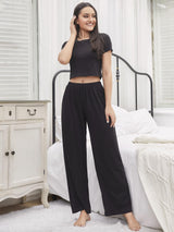 Short-sleeved Trousers Leisure Suit