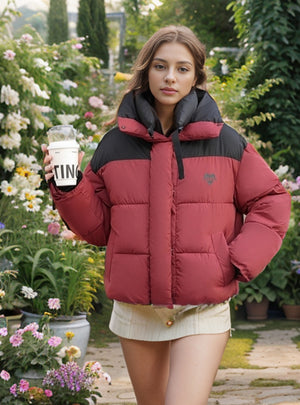 Thickened Warm Short Stand Cotton-padded Jacket