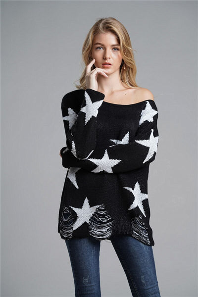 Women's Loose Pullover Sweater