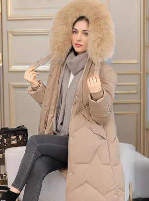 Medium and Long Winter Cotton-padded Jacket Coat