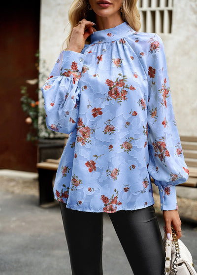 Women Printed Long-sleeved Shirt