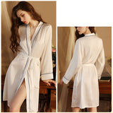 Sexy Women Silk Nightgown