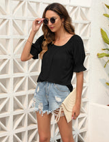 Loose Casual Short Sleeve Casual T-shirt