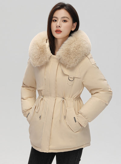 Winter Medium-long Cotton-padded Coat