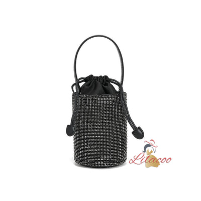 Fashion Chain Diamond Bucket Bag