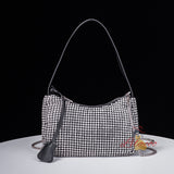 Fashion Chain Full Diamond Handbag