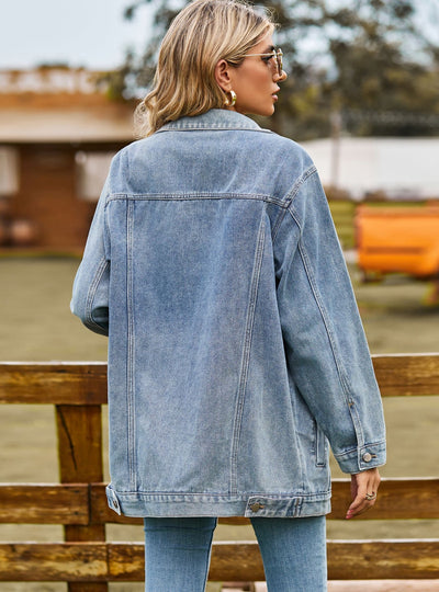 Slim Retro Loose Denim Jacket