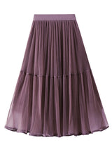 Women Tulle Slim Skirt