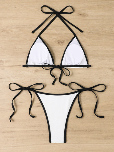 Women Triangular Split Bikini