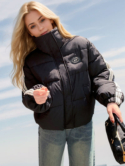 Casual Warm Short Collar Cotton-padded Jacket