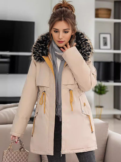 Medium-and-long Length Down Jacket Coat