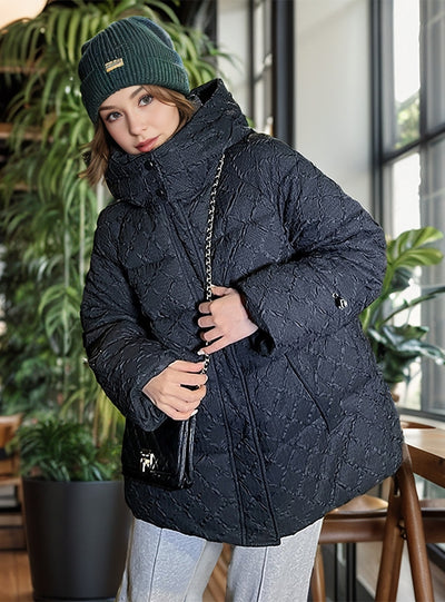 Thick Pocket Cotton-padded Jacket Coat