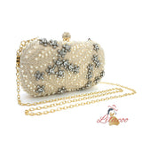 Hand-held Dinner Handmade Pearl Bag