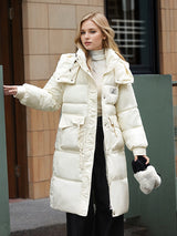 Medium and Long Over-the-knee Padded Jacket Coat