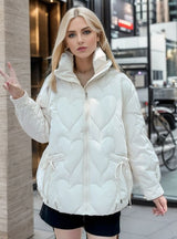 Loose Short cotton-padded Down Jacket Coat