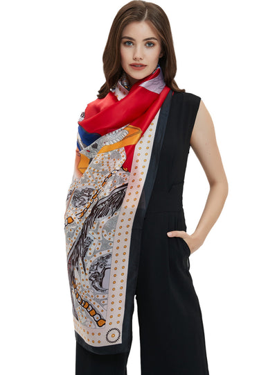 Chiffon National Wind Sun Shawl Scarf