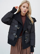 Slim Casual Lapel Short Cotton-padded Jacket Coat