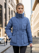 Loose Plus Size Padded Cotton Coat