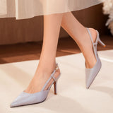 Thin-heeled Pointed High-heeled Sandals