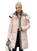 Thick Hooded Long Cotton-padded Jacket Coat