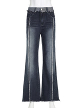 Loose Straight Low Waist Jeans