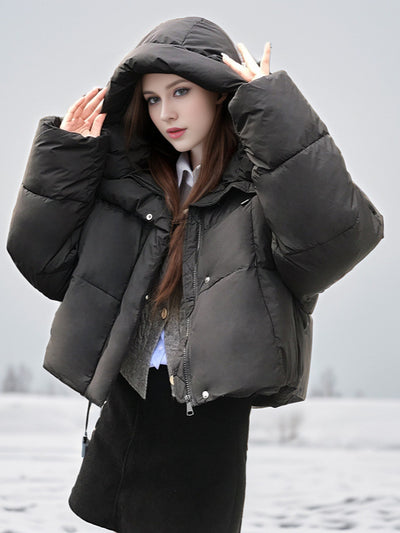 Short Loose Thickened Cotton-padded Jacket