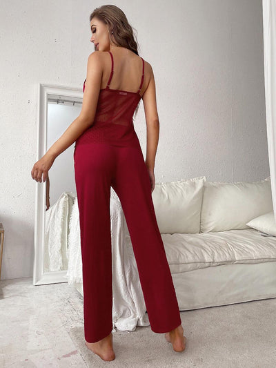 Sling Top Pant Pajamas Suit