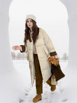 Medium and Long Loose Padded Down Coat