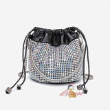 Chain Diamond Beam Pocket One Shoulder Bag