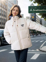 Fake Two Padded Cotton-padded Jacket Coats