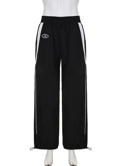 Straight Elastic Waist Sport Pant