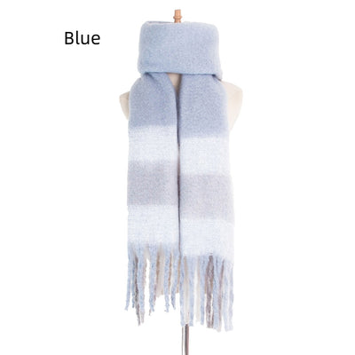 Thickened Thick Fringed Scarf