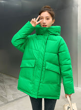 Winter Pocket Cotton-padded Jacket