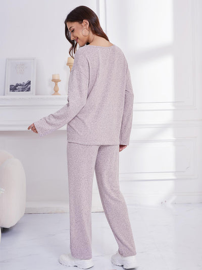 Loose Sports and Leisure Home Pajamas Set