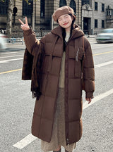 Winter Long Over-the-knee Loose Padded Coat