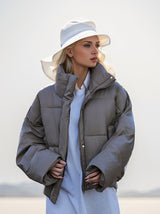 Collar Loose Thickened Cotton-padded Jacket