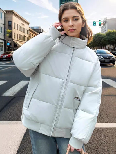 Retro Loose Padded Cotton-padded Jacket Coat