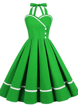 Retro Spell Silm Waist 50S Dress