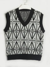 Fashion Geometric Sweater Vest