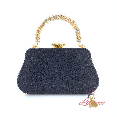 Hot Drilling Banquet Handbag